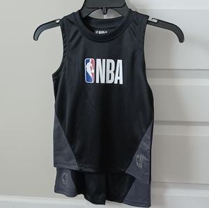 New NBA shorts tank set.
